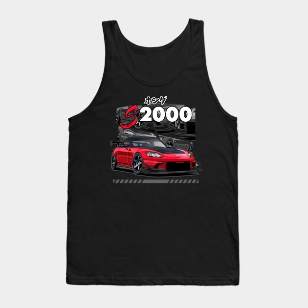 Honda S2000 / S2K Tank Top by squealtires